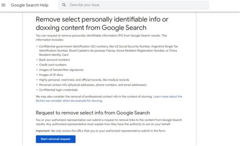 How to Remove Personal Information From Google Search .
